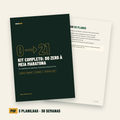 Kit completo de planilhas de corrida em PDF
